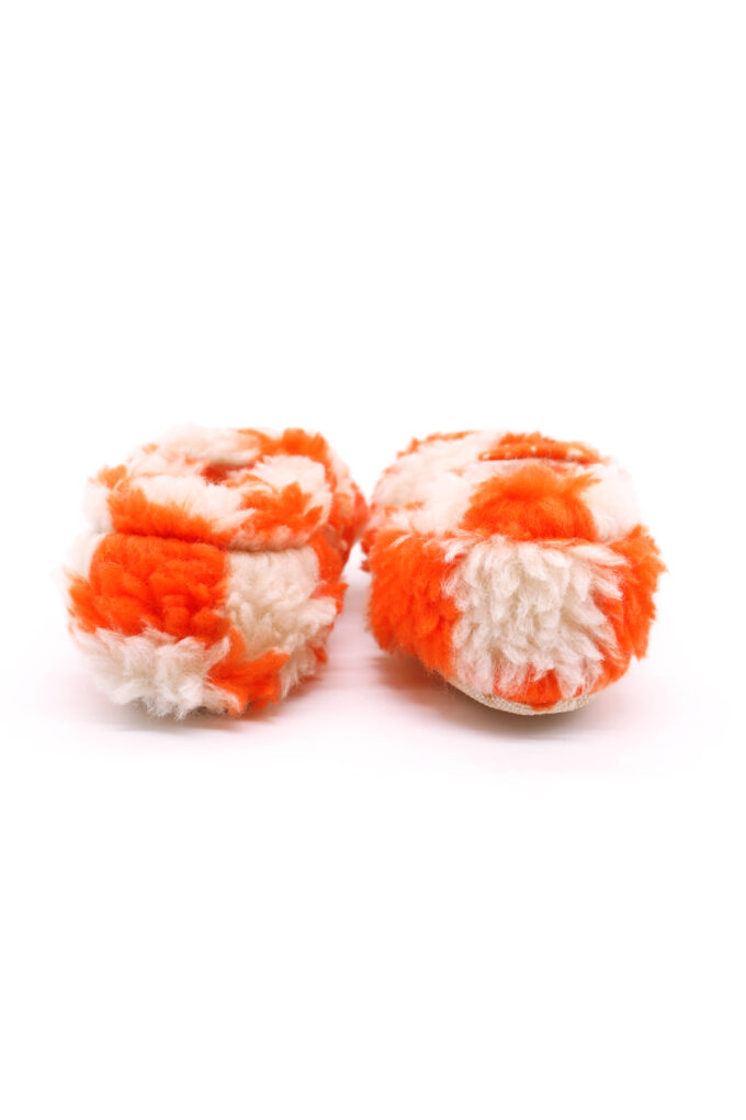 Morgedan-Teddy-Checker-Orange-Arka Morgedan-Teddy-Checker-Orange-Arka