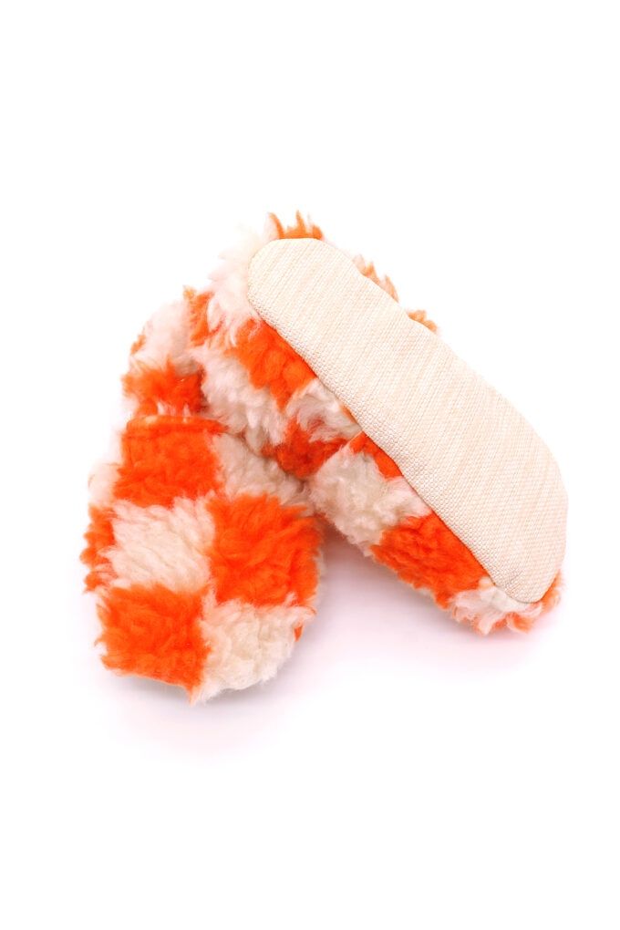 Morgedan-Teddy-Checker-Orange-Capraz Morgedan-Teddy-Checker-Orange-Capraz