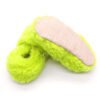 Teddy-Lime-Taban-trendyol neon yeşil lime peluş kaydırmaz çocuk ev ayakkabısı