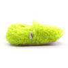 Teddy-Lime-Tek-Yan-trendyol neon yeşil lime peluş kaydırmaz çocuk ev ayakkabısı