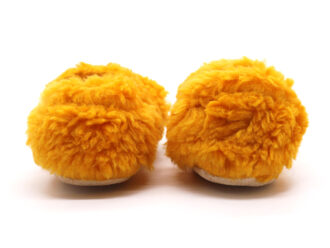 Mango peluş kaydırmaz çocuk ev ayakkabısı