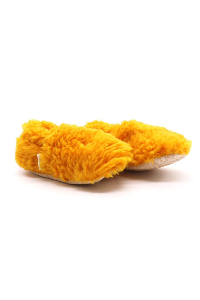 Teddy-Mango-ikili-Yan-trendyol Mango peluş kaydırmaz çocuk ev ayakkabısı
