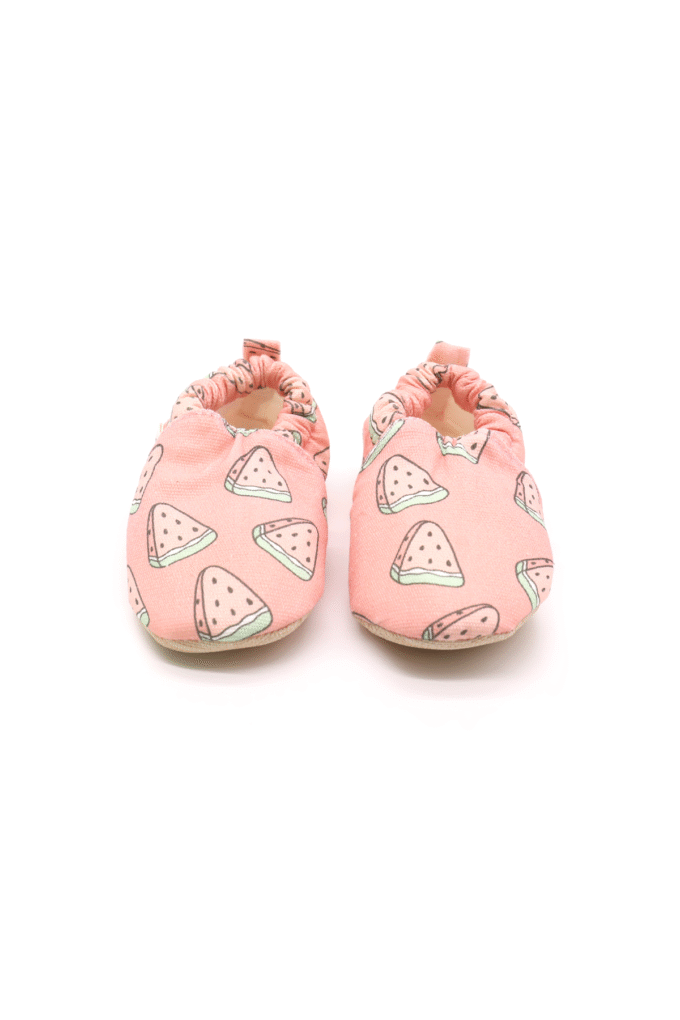 Morgedan_Watermelon_Pink_On Morgedan Pembe Karpuz Çocuk Ev Ayakkabısı
