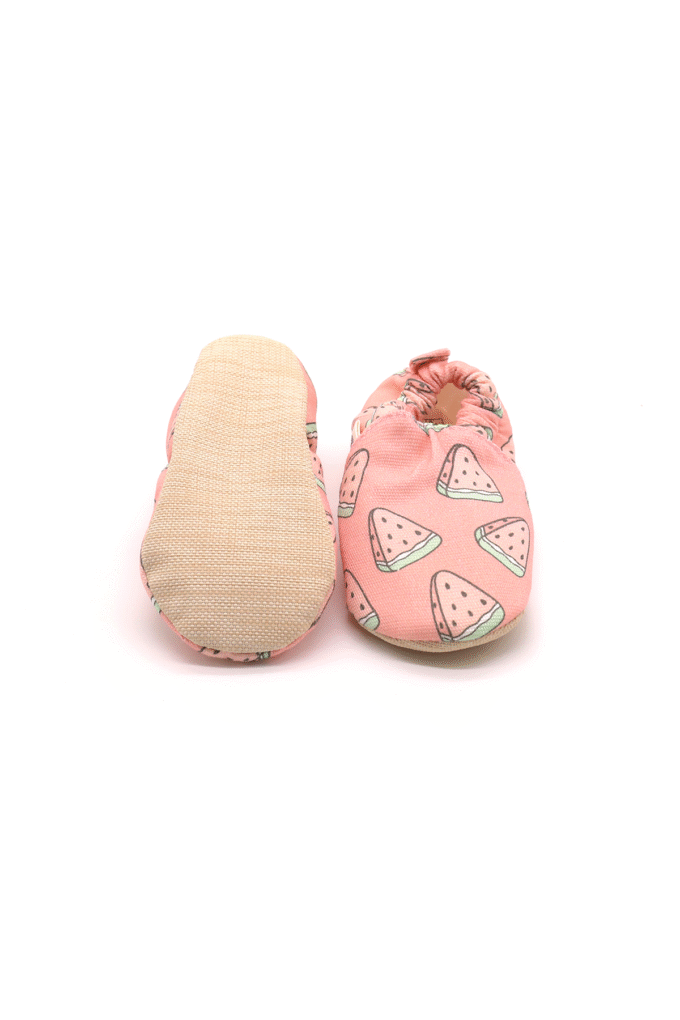 Morgedan_Watermelon_Pink_Taban Morgedan Pembe Karpuz Çocuk Ev Ayakkabısı